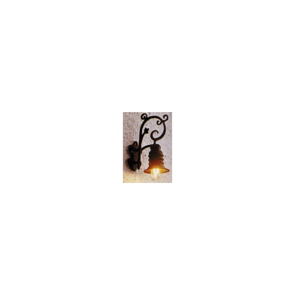 Waiblingen Wall-Mounted Street Lamp, N, Brawa Modellspielwaren 4620
