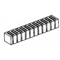 Risers - SubTerrain System -- 2` x 2` 5.1 x 61cm pkg(4), All Scales, Woodland Scenics 1408