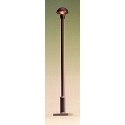 Modern Street Light -- 3-15/16′ 100mm Height, HO, Brawa Modellspielwaren 5019