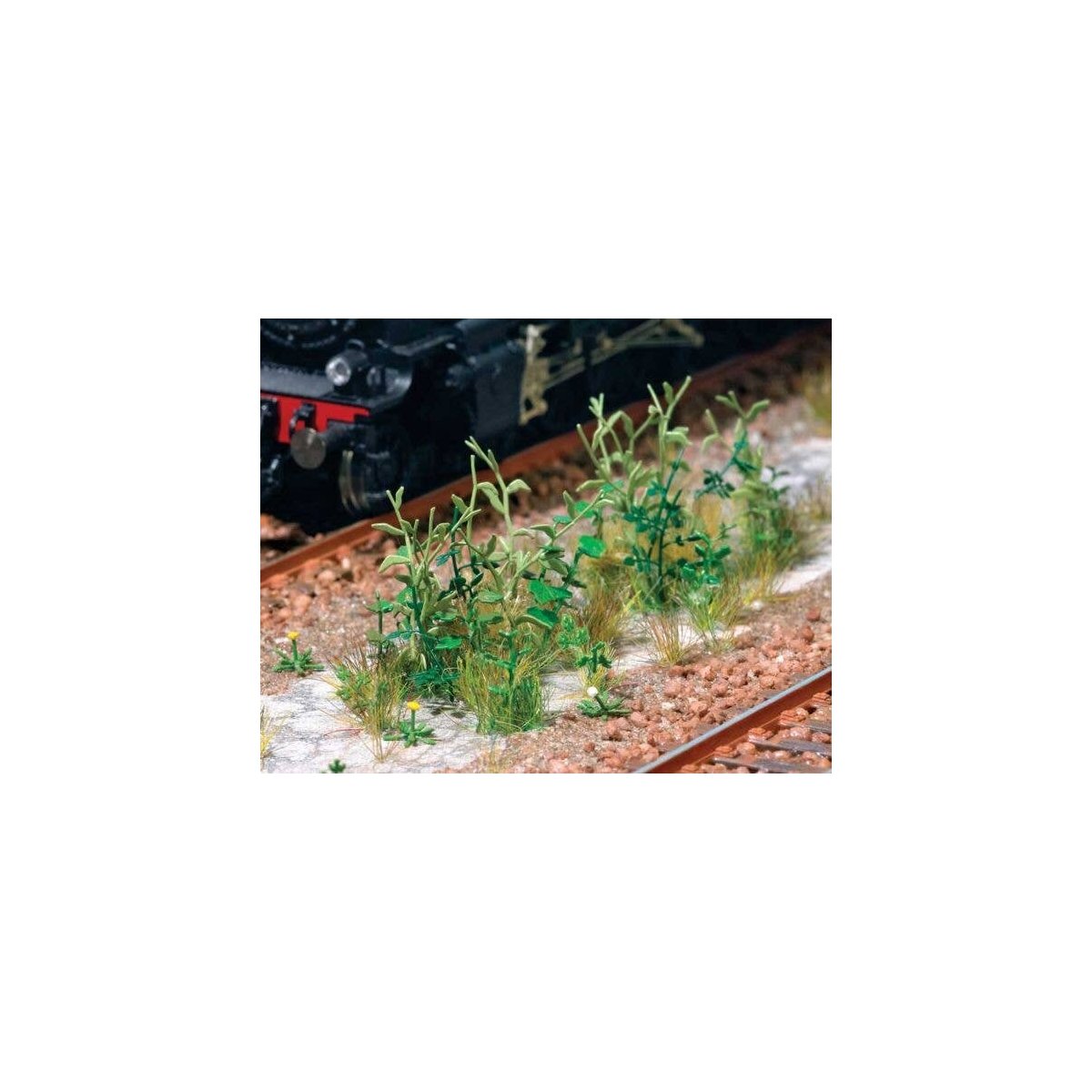 Trackside Weeds -- Kit, HO, Walthers SceneMaster 1118