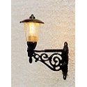Wall-Mounted Light -- Old-Time Wall Lantern, HO, Brawa Modellspielwaren 5353
