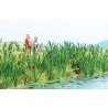 Cattails and Bull Rush Plants -- Kit pkg(120), HO, Busch Gmbh & Co Kg 1256
