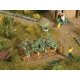 Garden Plot - Assembled - Deco Minis -- Leeks, HO, Noch Gmbh & Co 13222