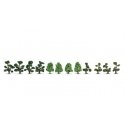 Ornamental Bushes -- 12 Pieces, 1-7/16 - 1-15/16′ 4cm - 5cm, All Scales, Noch Gmbh & Co 21546