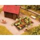 Garden Plot - Assembled - Deco Minis -- 8 Pumpkin Vines, HO, Noch Gmbh & Co 13219