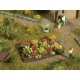 Garden Plot - Assembled - Deco Minis -- Rose Plants, HO, Noch Gmbh & Co 13223