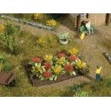 Garden Plot - Assembled - Deco Minis -- Rose Plants, HO, Noch Gmbh & Co 13223