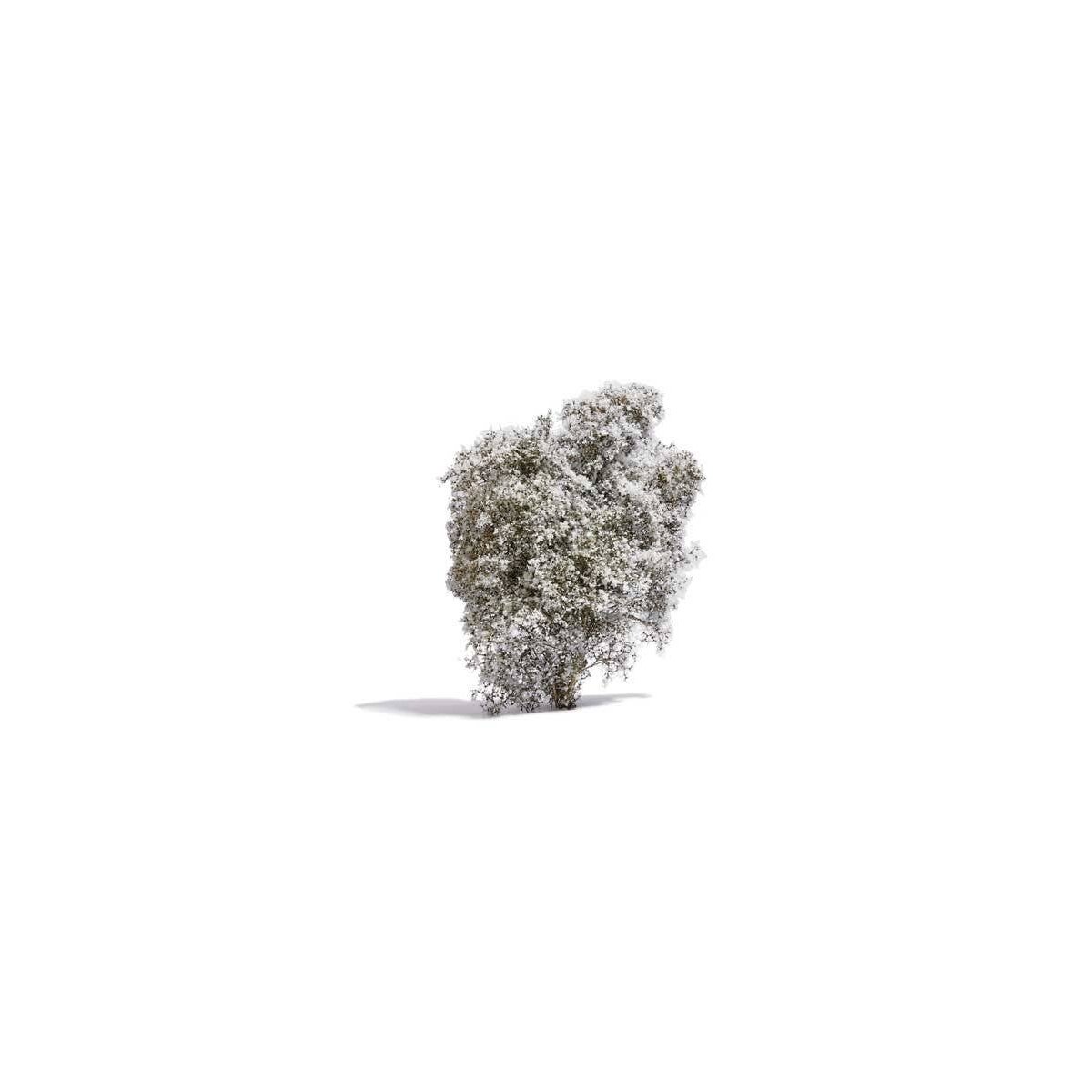Filigree Bush -- White Blossoms 5/8′ 1.5cm Tall, All Scales, Busch Gmbh & Co Kg 3585