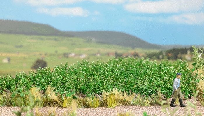 Potato Plants -- Kit pkg(30), HO, Busch Gmbh & Co Kg 1266