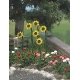 Sunflowers & Roses w/Water Pump/Trough - Kit, HO, Busch Gmbh & Co Kg 1232