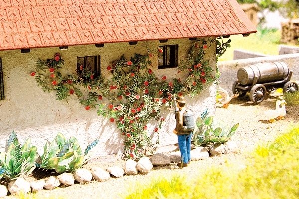 Rambler Roses - Laser-Cut Minis(R) -- Makes 6 Plants, HO, Noch Gmbh & Co 14118