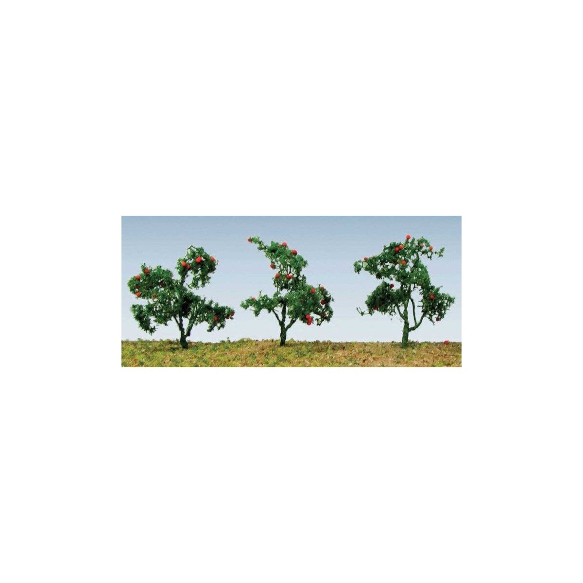 Fruit Bush -- 3/4′ Tall pkg(18), HO, Bachmann Industries 32510
