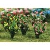Hibiscus -- pkg(18), HO, JTT Miniature Tree 95607