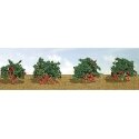 Strawberries -- pkg(8), O, JTT Miniature Tree 95577
