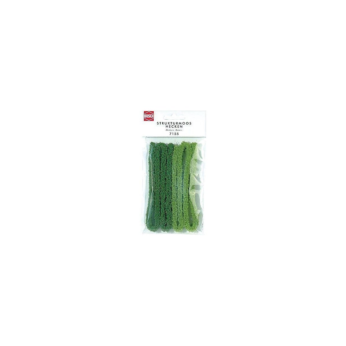 Moss Hedges -- Green 39.4 x 3/8′ 100 x 1cm, N, Busch Gmbh & Co Kg 7155