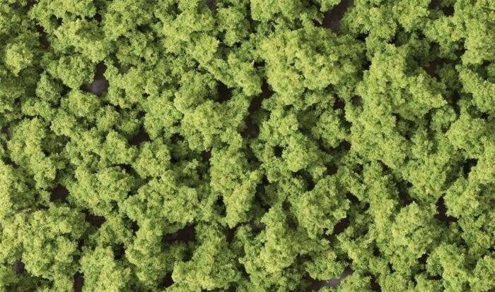 Bushes Clump-Foliage 18 cu.in. -- Light Green, All Scales, Woodland Scenics 145