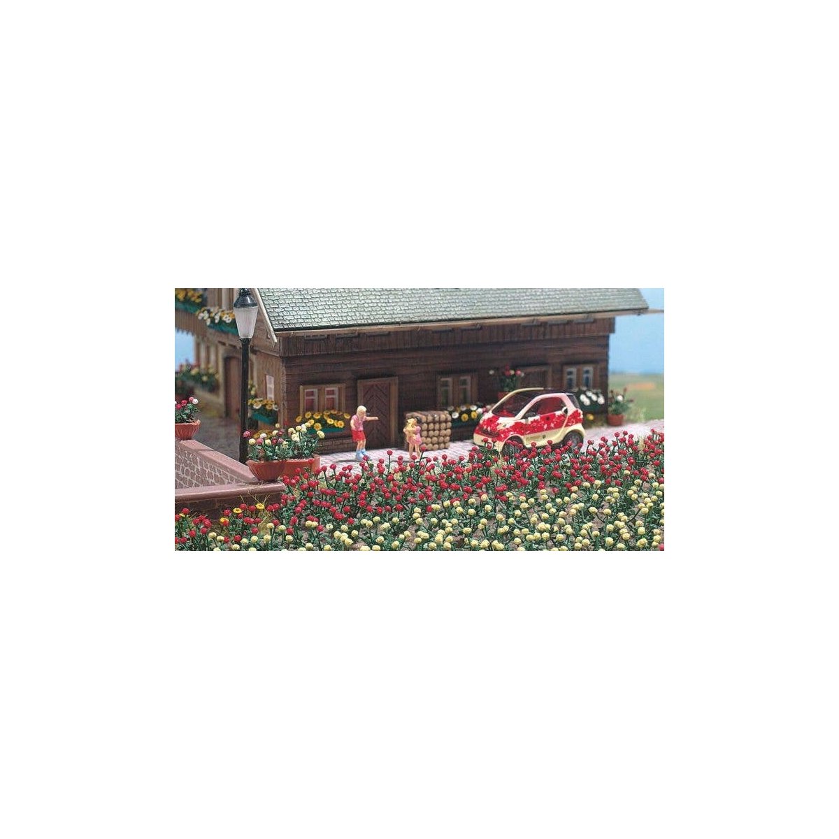 Rose Bushes - Assembled pkg(36), HO, Busch Gmbh & Co Kg 1241