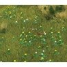 Dandelion Patch - Kit -- 60 White & 60 Yellow 5-13/16 x 4-1/8′ 14.8 x 10.5cm, HO, Busch Gmbh & Co Kg 1220