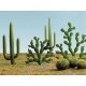 Mixed Cactus pkg(15) -- Height: 1/4 to 2-1/2′ .6 to 6.4cm, HO, Bachmann Industries 32513