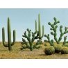Mixed Cactus pkg(15) -- Height: 1/4 to 2-1/2′ .6 to 6.4cm, HO, Bachmann Industries 32513
