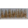 Dried Corn Stalks -- pkg(28), O, JTT Miniature Tree 95589