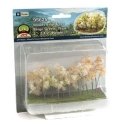Woods Edge Trees -- 2 to 2-1/2′ 5.1 to 6.4cm (Beige Green) pkg(15), All Scales, JTT Miniature Tree 95625
