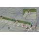Concrete Curbs and Sidewalks -- Kit pkg(28), HO, Walthers Cornerstone 3187