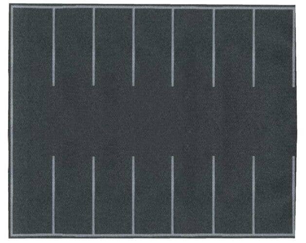 Flexible Self-Adhesive Paved Parking Lot -- 7-7/8 x 6-3/16′ 20 x 16cm, HO, Walthers SceneMaster 1260