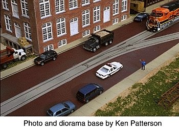 Street Track Insert Set - Kit - Cornerstone Street System -- 58′ 147cm of Straight Track In, HO, Walthers Cornerstone 3140