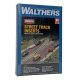 Street Track Insert Set - Kit - Cornerstone Street System -- 58′ 147cm of Straight Track In, HO, Walthers Cornerstone 3140