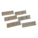 Jersey Barriers -- 24 Sections, HO, Walthers SceneMaster 4175