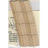 Laser-Cut Curved 2-Lane Wood Grade Crossing pkg(2) -- 22′ 55.9cm Radius, HO, Blair Line 127