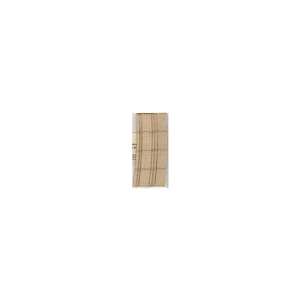 Laser-Cut Curved 2-Lane Wood Grade Crossing pkg(2) -- 18′ 45.7cm Radius, HO, Blair Line 126