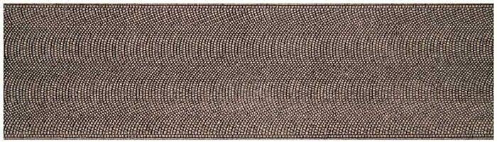 Flexible Cobblestone 2-Lane Road -- Roman Pattern 19-11/16 x 2-15/16′ 50 x 7.5cm, HO, Noch Gmbh & Co 60322