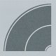 Curved Roadway Sheets pkg(4) -- 90-Degree, HO, Faller Gmbh 170631
