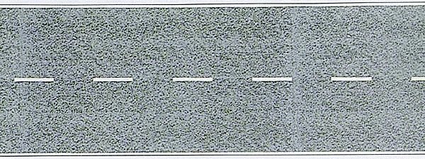 Tarmac Road -- 1m Long x 80mm Wide, HO, Busch Gmbh & Co Kg 6039