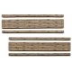 Weathered 2-Lane Wood Grade Crossing -- Kit pkg(2), N, Blair Line 15