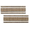 Weathered 2-Lane Wood Grade Crossing -- Kit pkg(2), N, Blair Line 15