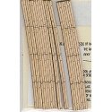 Laser-Cut Curved 2-Lane Wood Grade Crossing pkg(2) -- 36′ Radius, HO, Blair Line 130