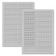 Concrete Road Panels -- Each panel 11/16 x 1/4` 1.8 x .6cm pkg(32) for 11` 28cm Total, N, Busch Gmbh & Co Kg 8140