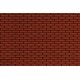 Flexible Dark Red Brick Pavers Sheet pkg(2) -- Small for HO & N Scales - 3-3/4 x 12′ 9, All Scales, Chooch Enterprises 8667