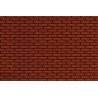 Flexible Dark Red Brick Pavers Sheet pkg(2) -- Small for HO & N Scales - 3-3/4 x 12′ 9, All Scales, Chooch Enterprises 8667