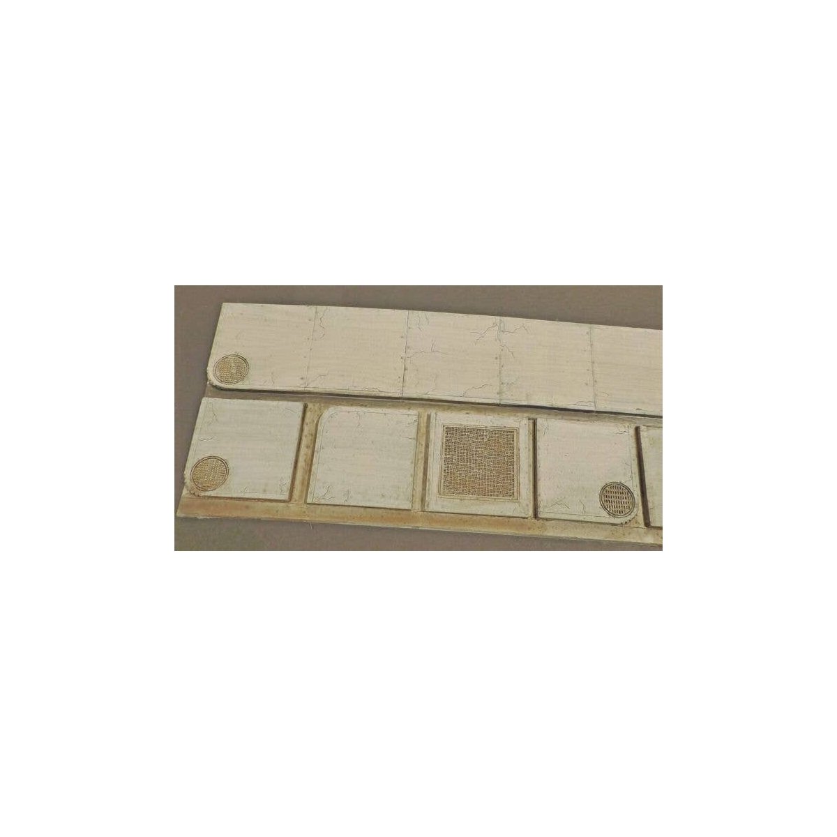 Flexible Concrete Sidewalk Sheet -- Medium for HO Scale: 3-3/4 x 12′ 9.5 x 30.5cm, All Scales, Chooch Enterprises 8680