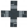 Pedestrian Crossing -- Self Adhesive for 1-9/16′ 40mm Street, N, Busch Gmbh & Co Kg 7075