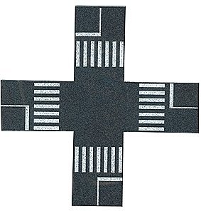 Pedestrian Crossing -- Self Adhesive for 1-9/16′ 40mm Street, N, Busch Gmbh & Co Kg 7075