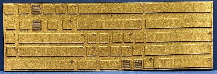 Flexible Concrete Sidewalk Sheet -- Small for HO & N Scales 3-3/4 x 12′ 9.5 x 30.5cm, All Scales, Chooch Enterprises 8678