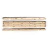Rough-Cut 2-Lane Wood Grade Crossing - Kit -- 3-9/16′ 9cm Long pkg(2), HO, Blair Line 120