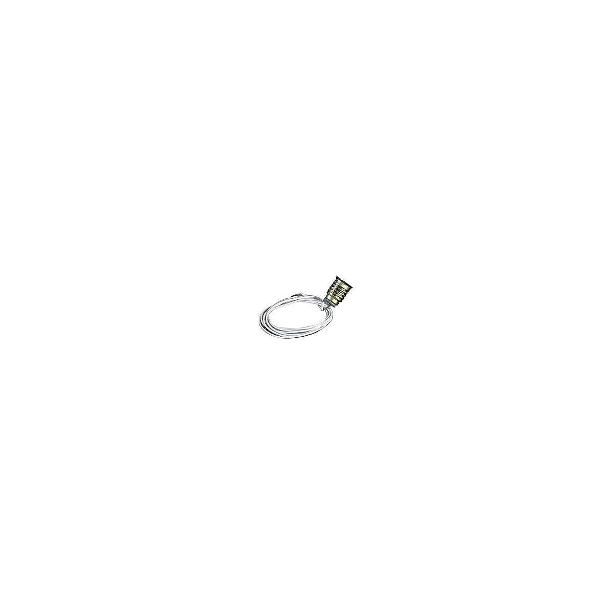 Bulb Socket w/8′ Black Wires, ALL, Cir-Kit Concepts Inc 10108