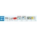 Waterfront Details & Signs -- Life Rings, Fenders, Signboards, Etc., HO, Preiser Kg 17317
