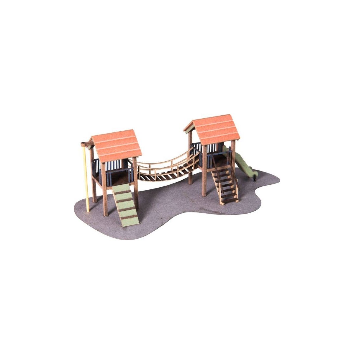 Laser-Cut Minis - Kit -- Adventure Playground, HO, Noch Gmbh & Co 14367